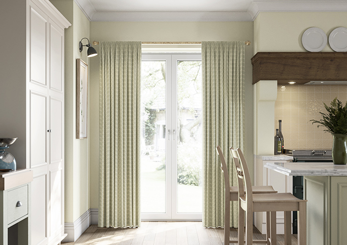 Orla Kiely Linear Stem, Pebble - Made to Measure Curtains - Image 3